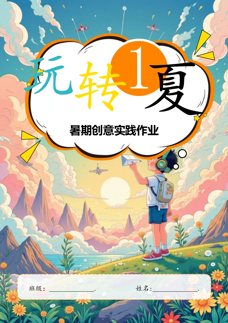 2025年暑期创意实践作业：四升五年级-教务文库