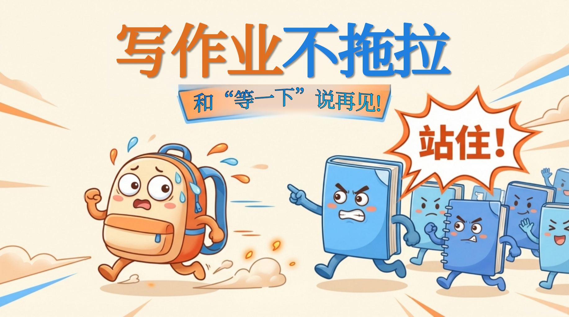 写作业不拖拉和“等一下”说再见-教务文库